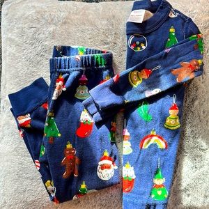 Hanna Anderson Christmas PJs size 3T